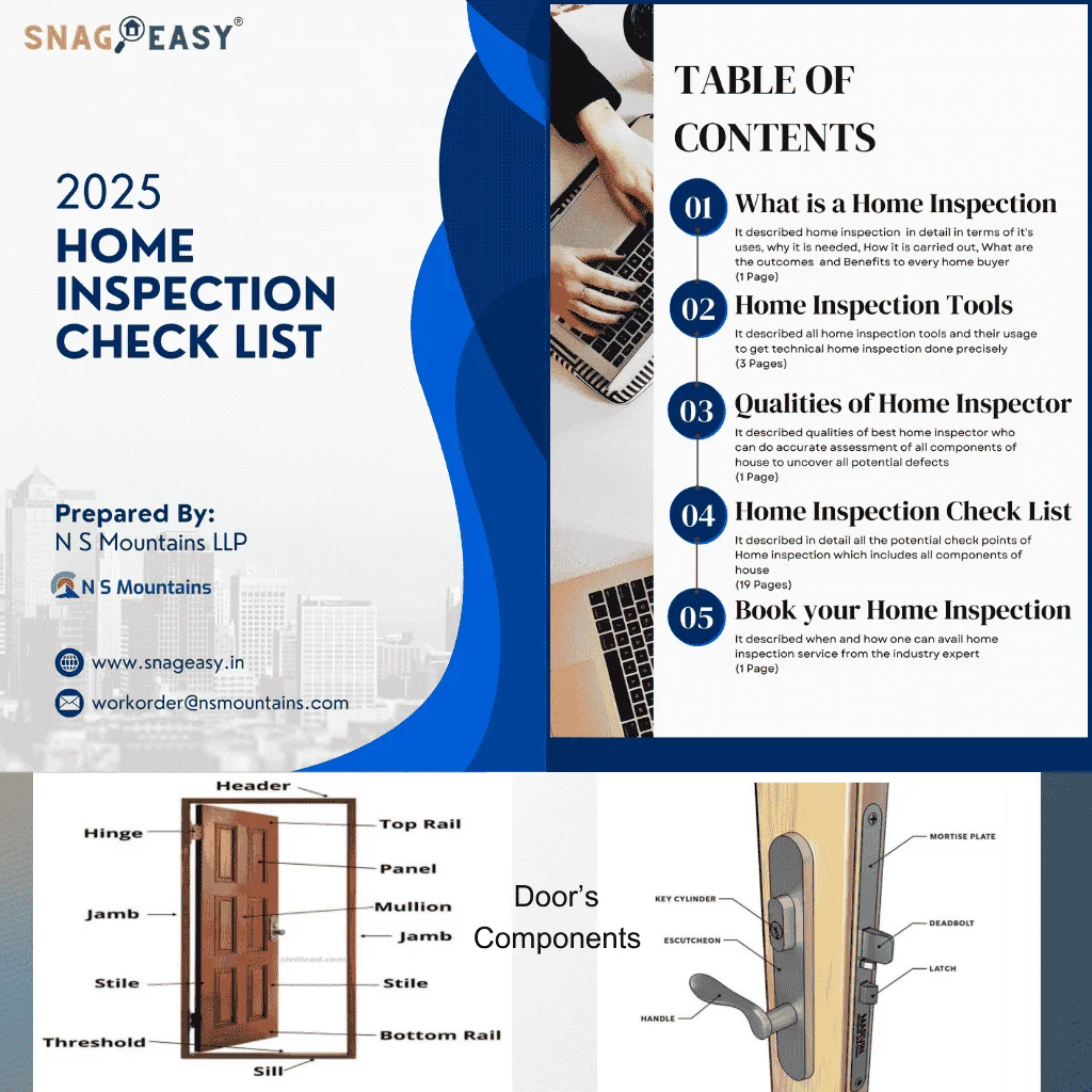 Comprehensive home inspection checklist - SnagEasy