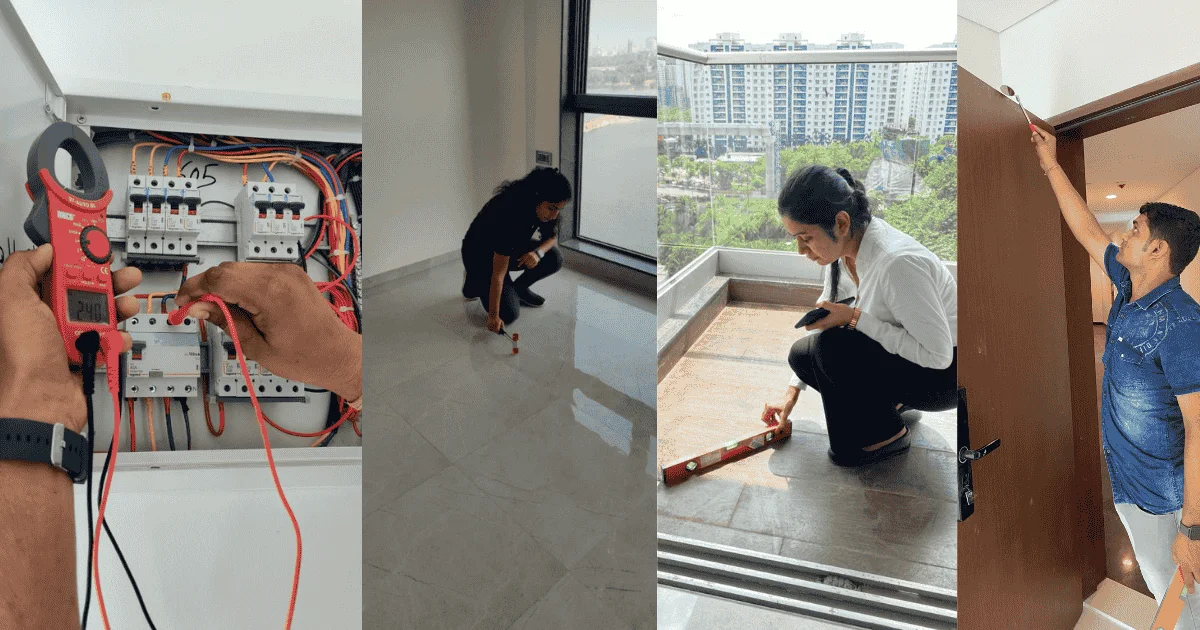 Flat Inspection Before Possession