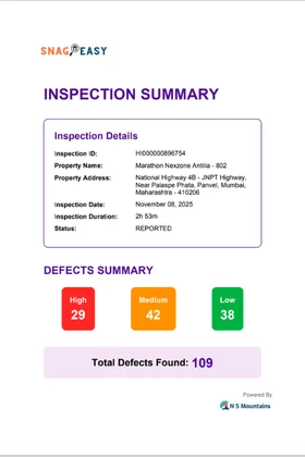 SnagEasy Inspection Report 2