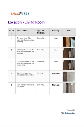 SnagEasy Inspection Report 5