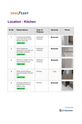 SnagEasy Inspection Report 7