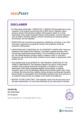 SnagEasy Inspection Report 8