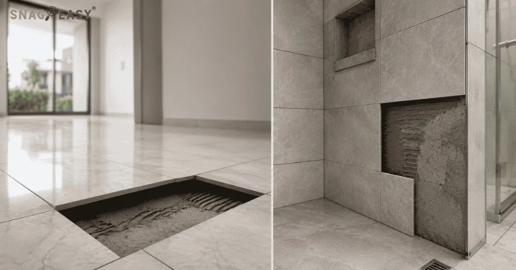 Tile Hollowness in Premium Apartments & Villas: The Hidden Defect That Causes Dampness, Leakage & Expensive Repairs